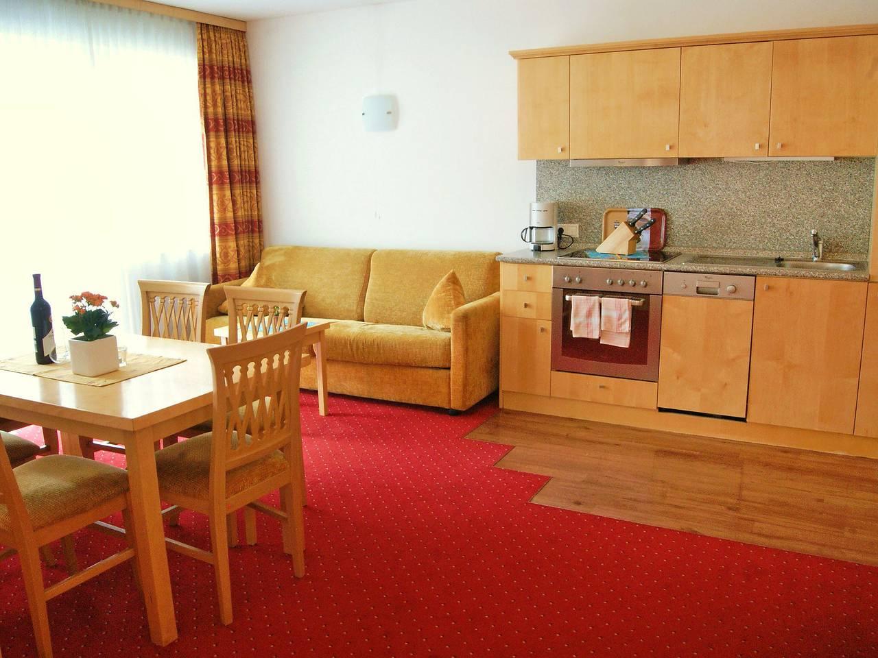 Vakantieappartement met sauna en binnenzwembad in Stubai Alps, Längenfeld, Oostenrijk voor 4 personen foto 9
