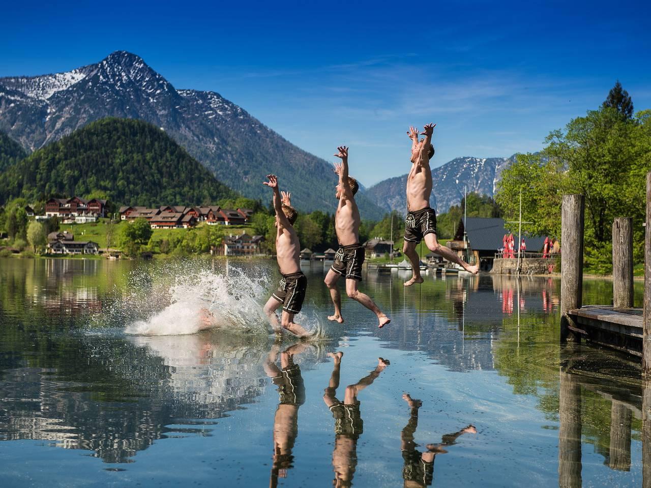 Doppelzimmer Seeblick in Grundlsee, Dead Mountains, Oostenrijk voor 2 personen foto 22