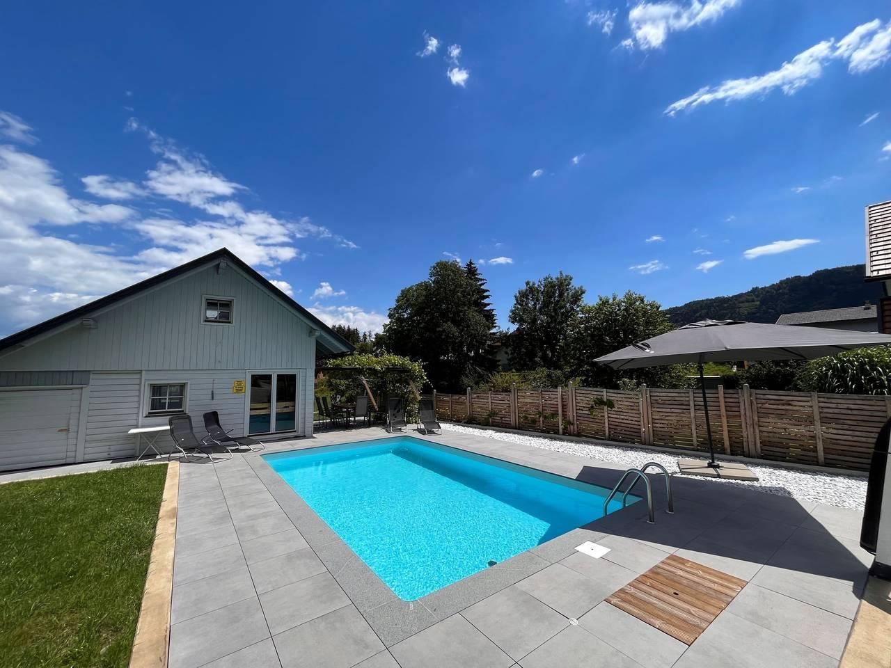 Vakantieappartement met zwembad en speeltuin in Feldkirchen in Kärnten, Bezirk Feldkirchen, Oostenrijk voor 4 personen foto 19
