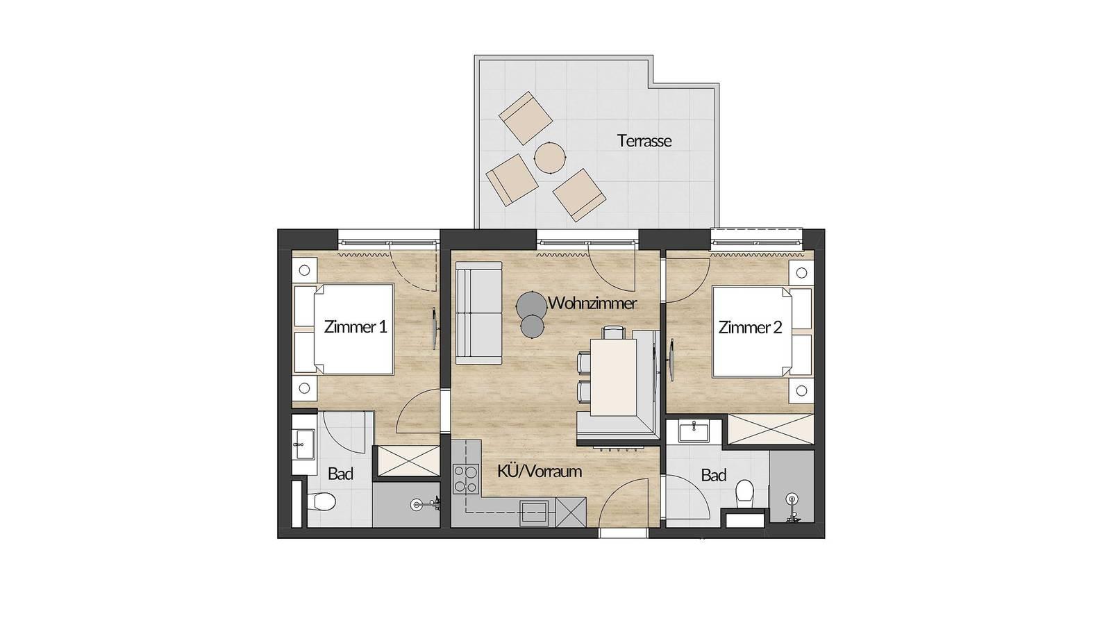 Vakantieappartement in Oetz, Oostenrijk voor 6 personen foto 13