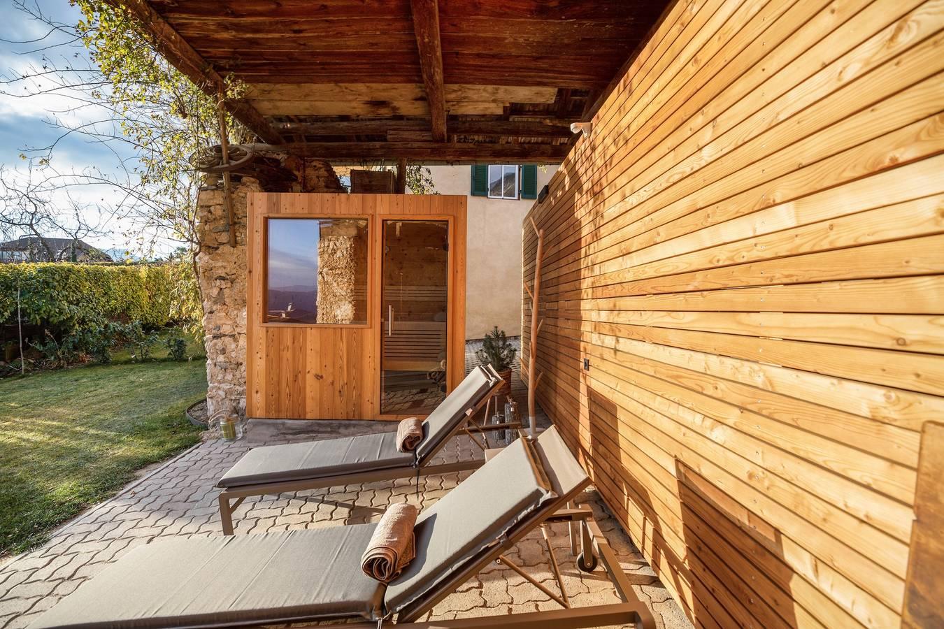 Brantenhof Designvakantieappartement "Vinea" in Penon, Kurtatsch an der Weinstraße, Italië voor 3 personen foto 21