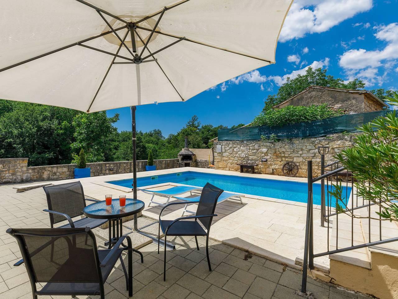 Vakantiehuis met privézwembad en zwembad in Brajkovići, Centraal Istrië, Kroatië voor 5 personen foto 23