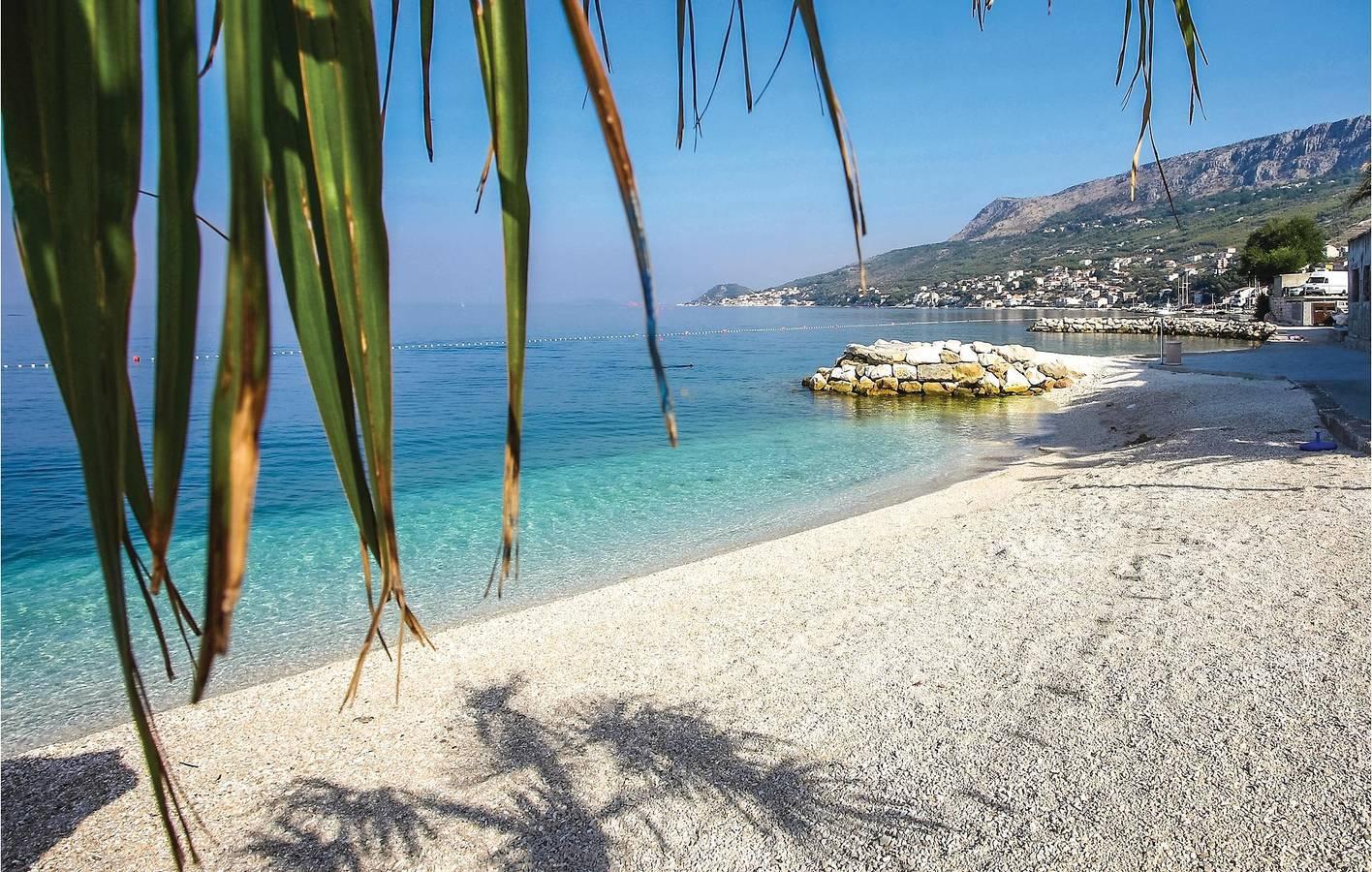 Appartement aan zee met zwembad, terras en wifi – 1 km in Jesenice, Omiš-Riviera, Kroatië voor 6 personen foto 20