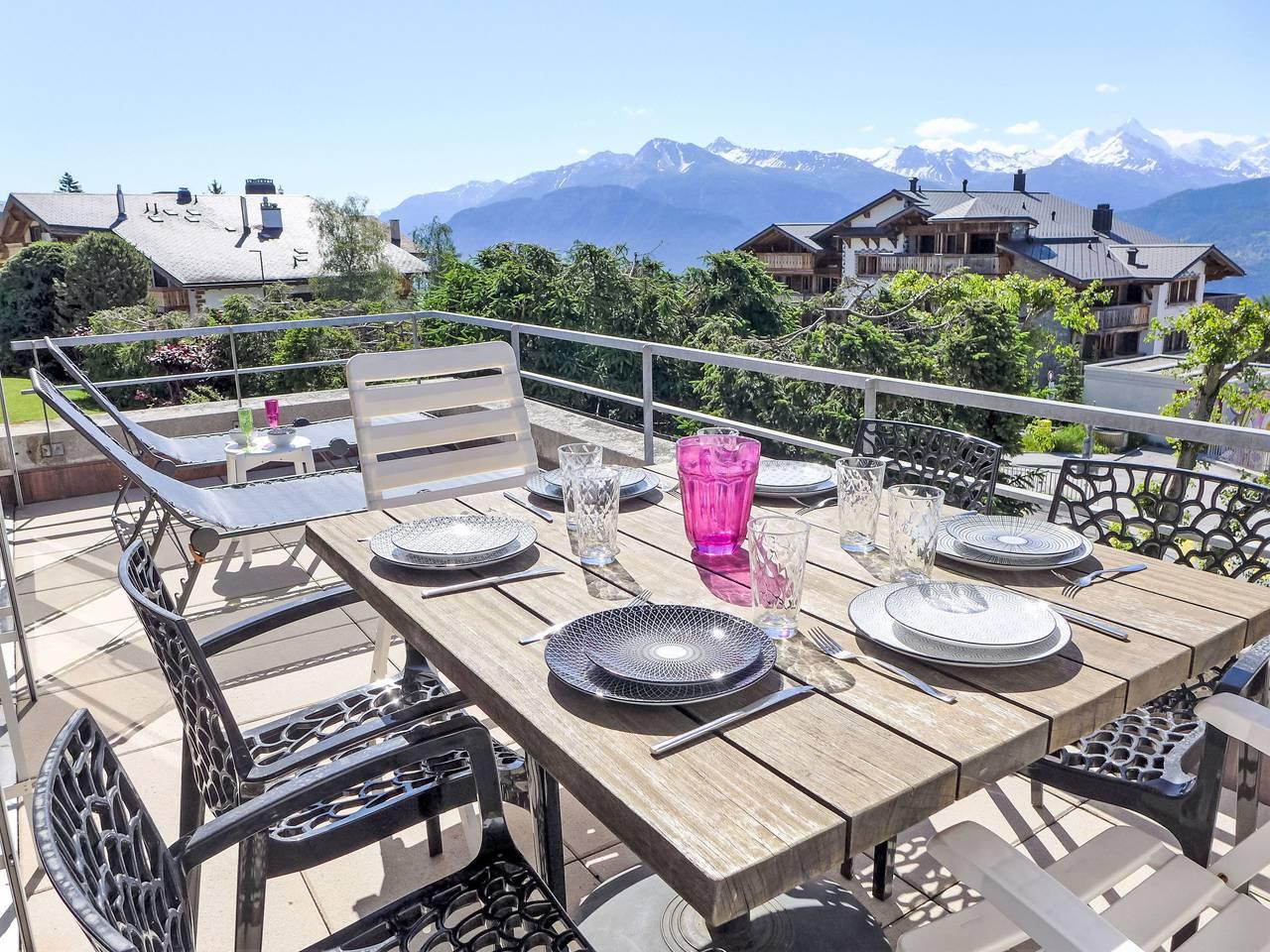 Vakantieappartement in Montana, Zwitserland voor 2 personen