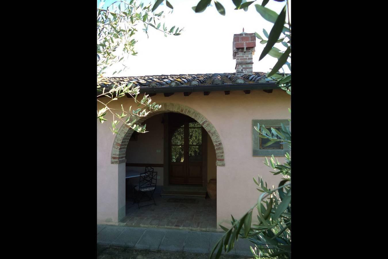 Vakantieappartement met zwembad en hond toegestaan in Cortona, Provincie Arezzo, Italië voor 6 personen foto 19