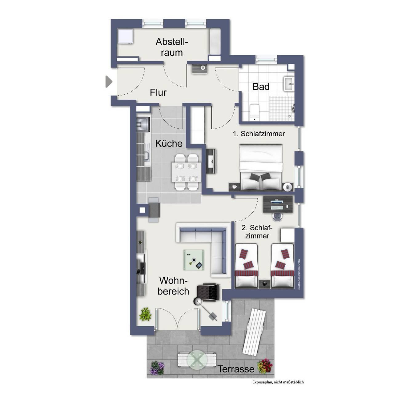 Vakantieappartement in Börgerende, Börgerende-Rethwisch, Duitsland voor 4 personen foto 23