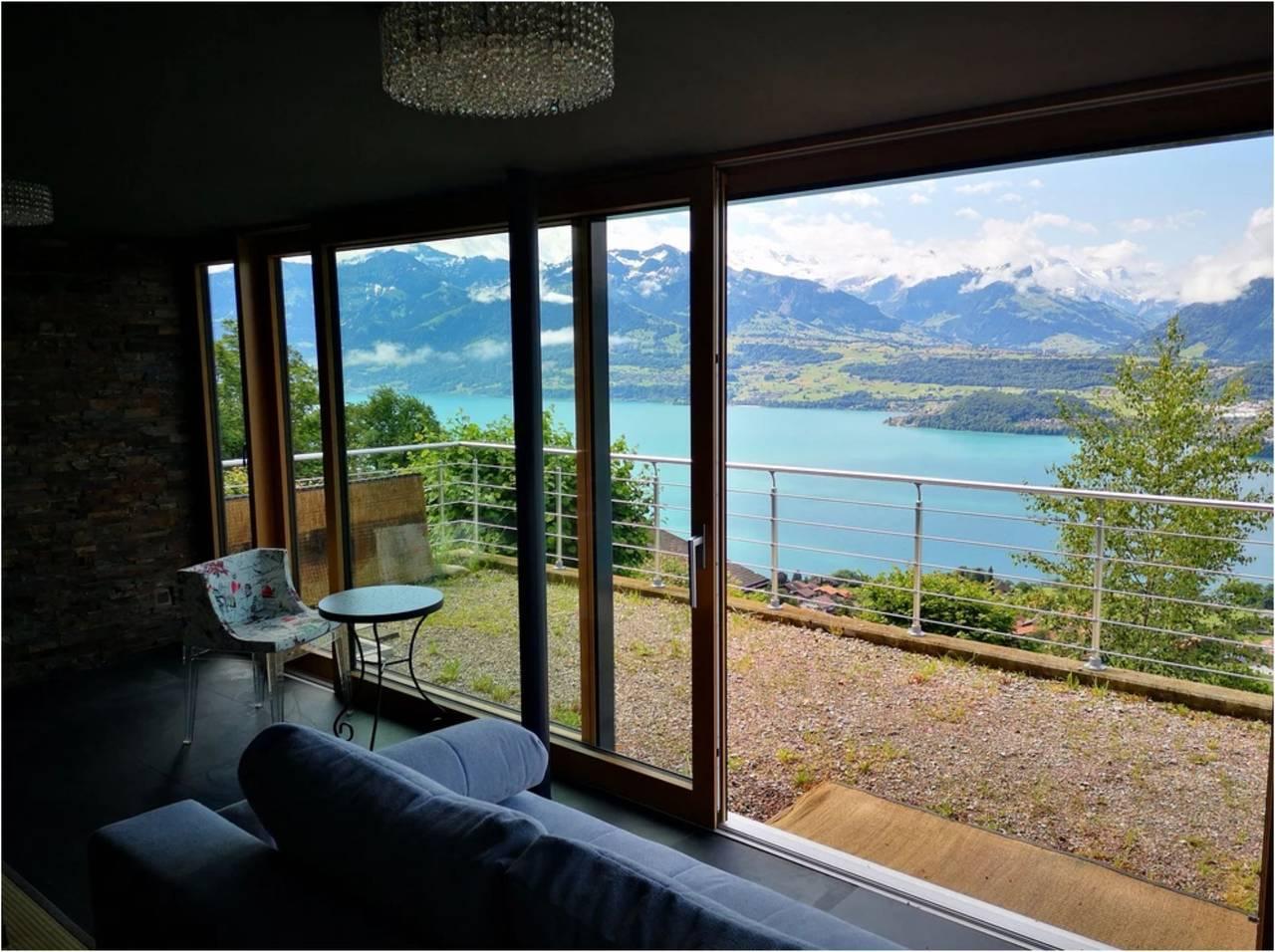 Chalet met whirlpool in Sigriswil, Meer van Thun, Zwitserland voor 4 personen foto 24