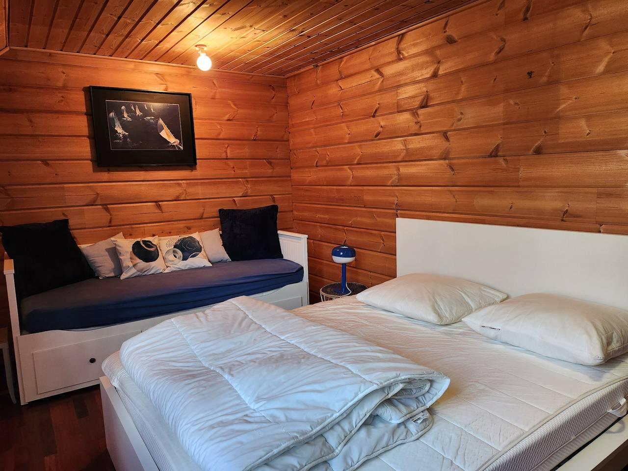 Séjour cosy, maison en bois pour 8 in Sarzeau, Côte des Mégalithes, Frankrijk voor 8 personen foto 24