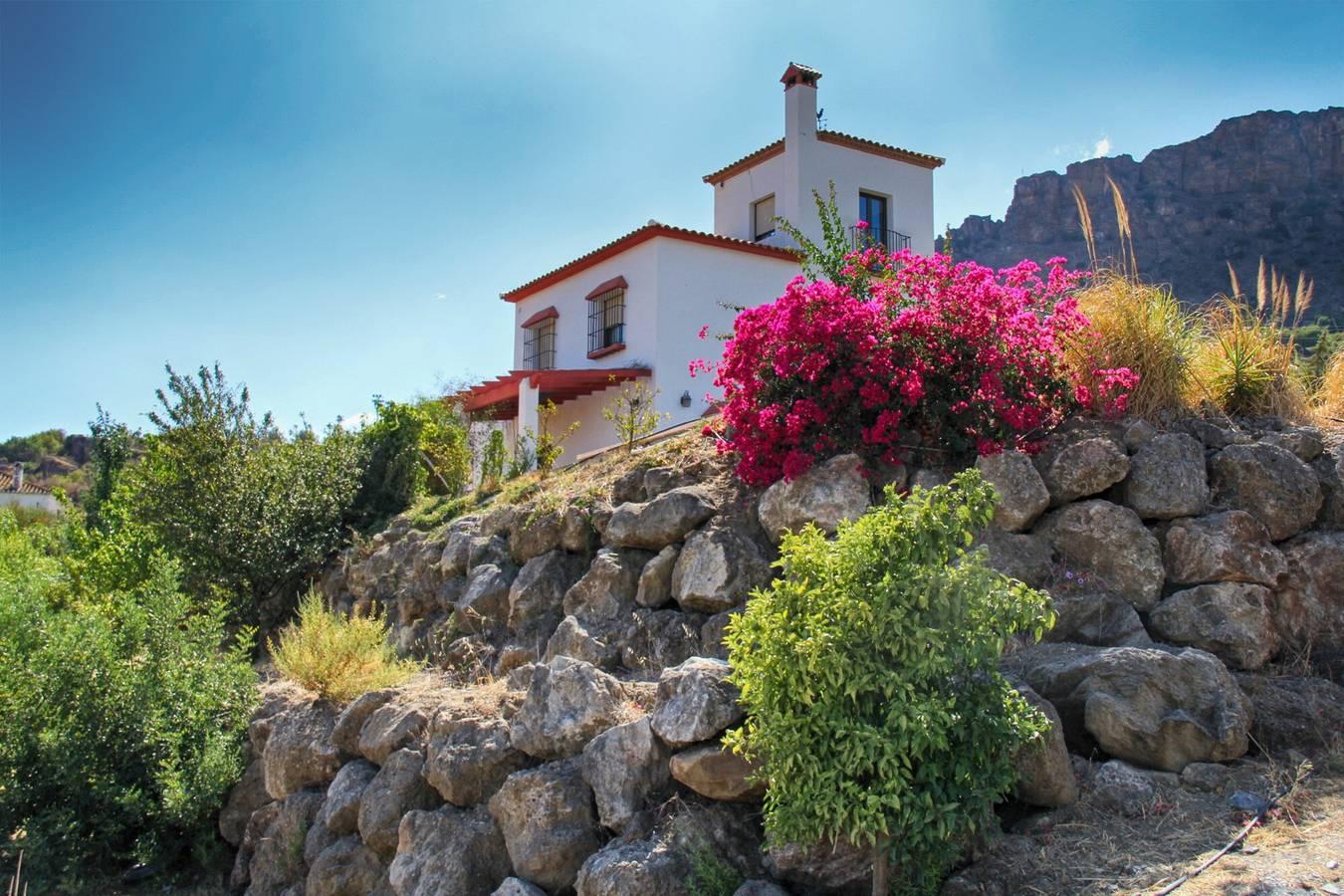 Villa 'Caminito del Rey' met uitzicht op de bergen, zwembad in Álora, Cordillera Penibética, Spanje voor 6 personen foto 24