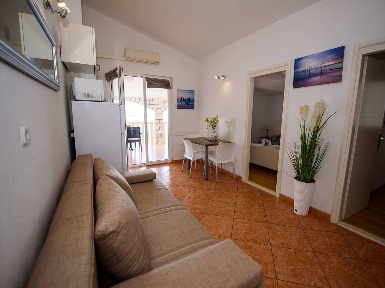 Vakantieappartement met airconditioning in Ražanj, Šibenik-Knin, Kroatië voor 4 personen foto 23