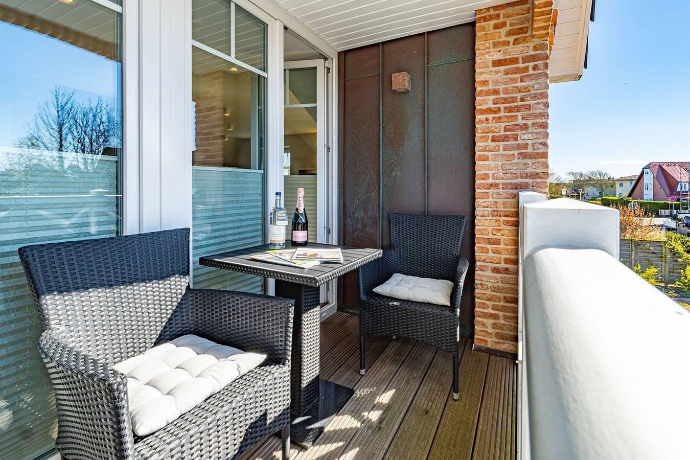 Vakantieappartement met 85 m², 2 slaapkamers en balkon in Westerland, Sylt (Gemeinde), Duitsland voor 4 personen foto 19