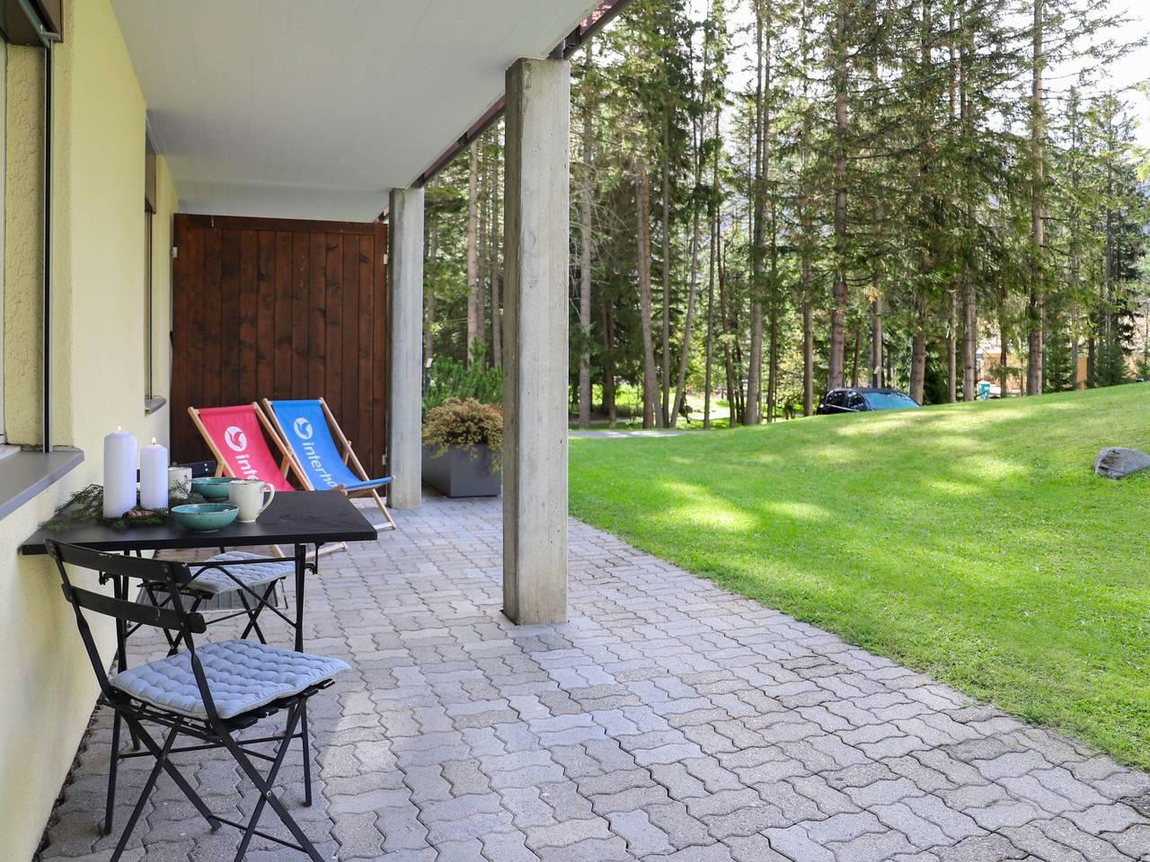 Allod Park Haus C met 1 slaapkamer en binnenzwembad in Davos Platz 1, Davos, Zwitserland voor 5 personen foto 5