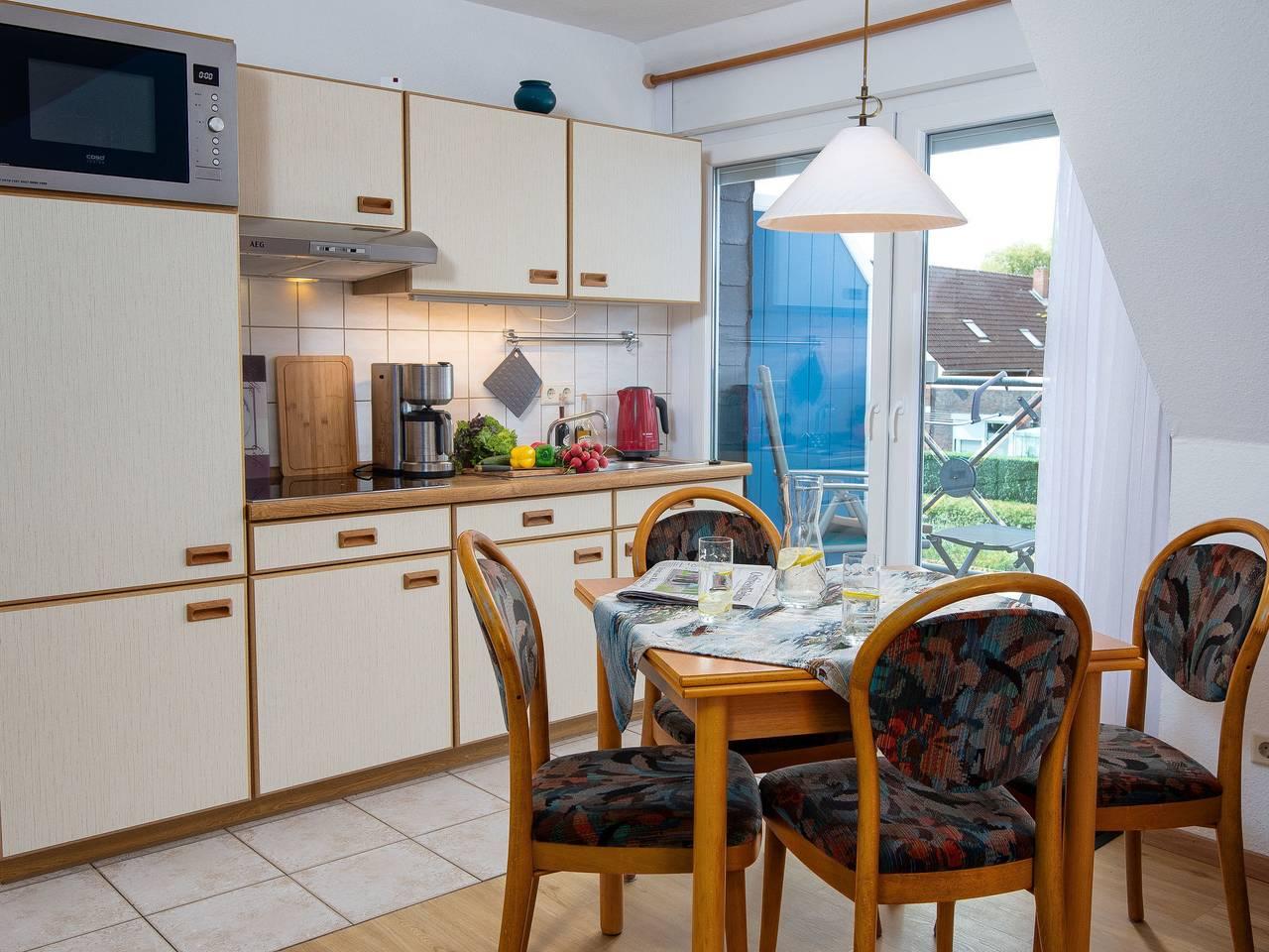 Vakantieappartement met binnenzwembad en zwembad in Strand Norddeich, Norddeich, Duitsland voor 3 personen foto 5