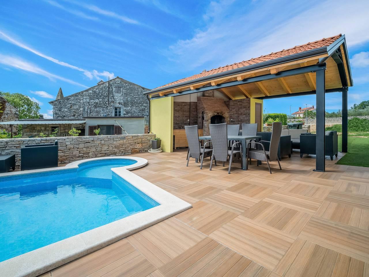 Vakantieappartement met zwembad en hond toegestaan in Tar (Kroatië), Tar-Vabriga, Kroatië voor 6 personen foto 23