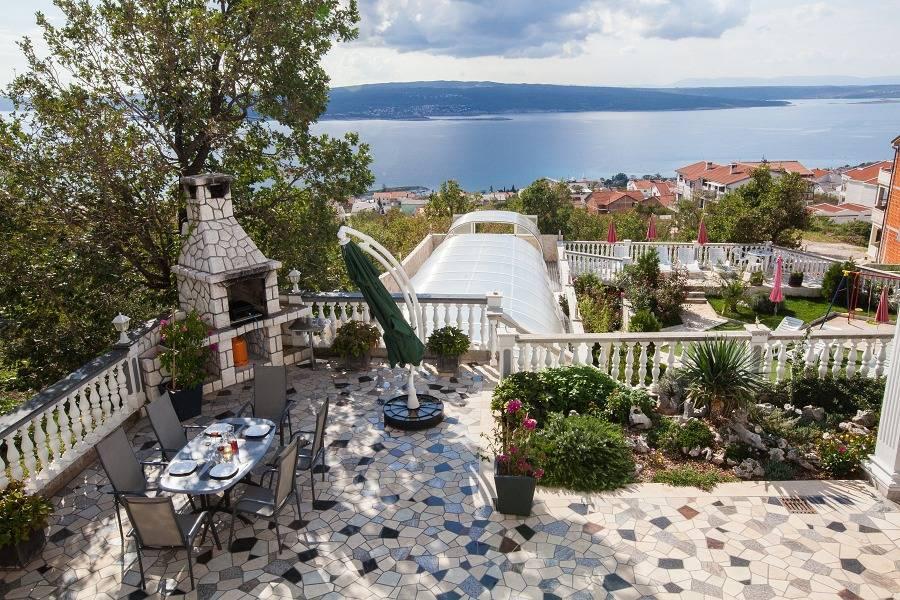 Vakantieappartement met zeezicht en zwembad in Crikvenica, Primorje-Gorski Kotar, Kroatië voor 5 personen foto 19