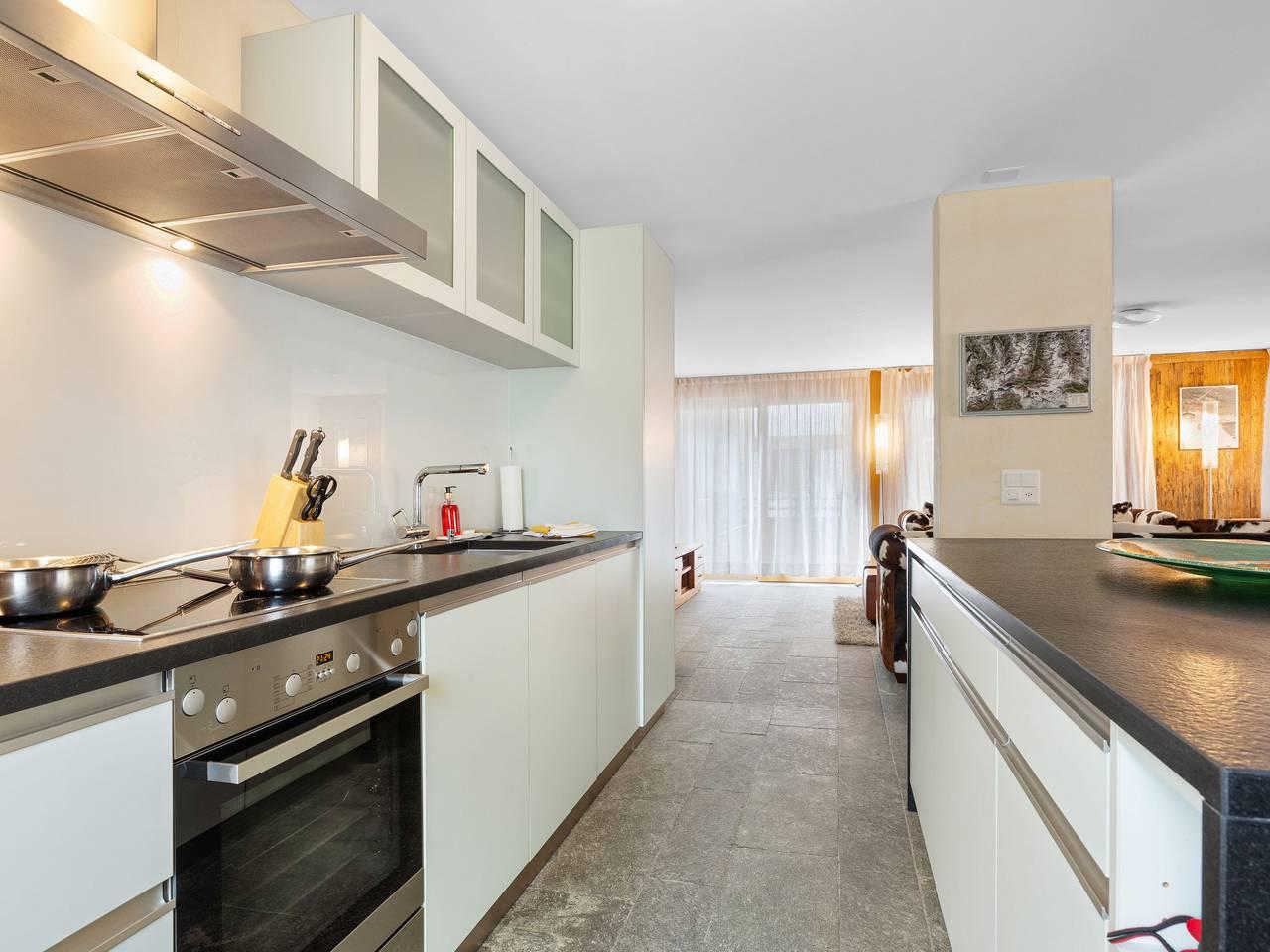 Vakantieappartement met sauna en 3 slaapkamers en balkon in Zermatt, Walliser Alpen, Zwitserland voor 6 personen foto 6