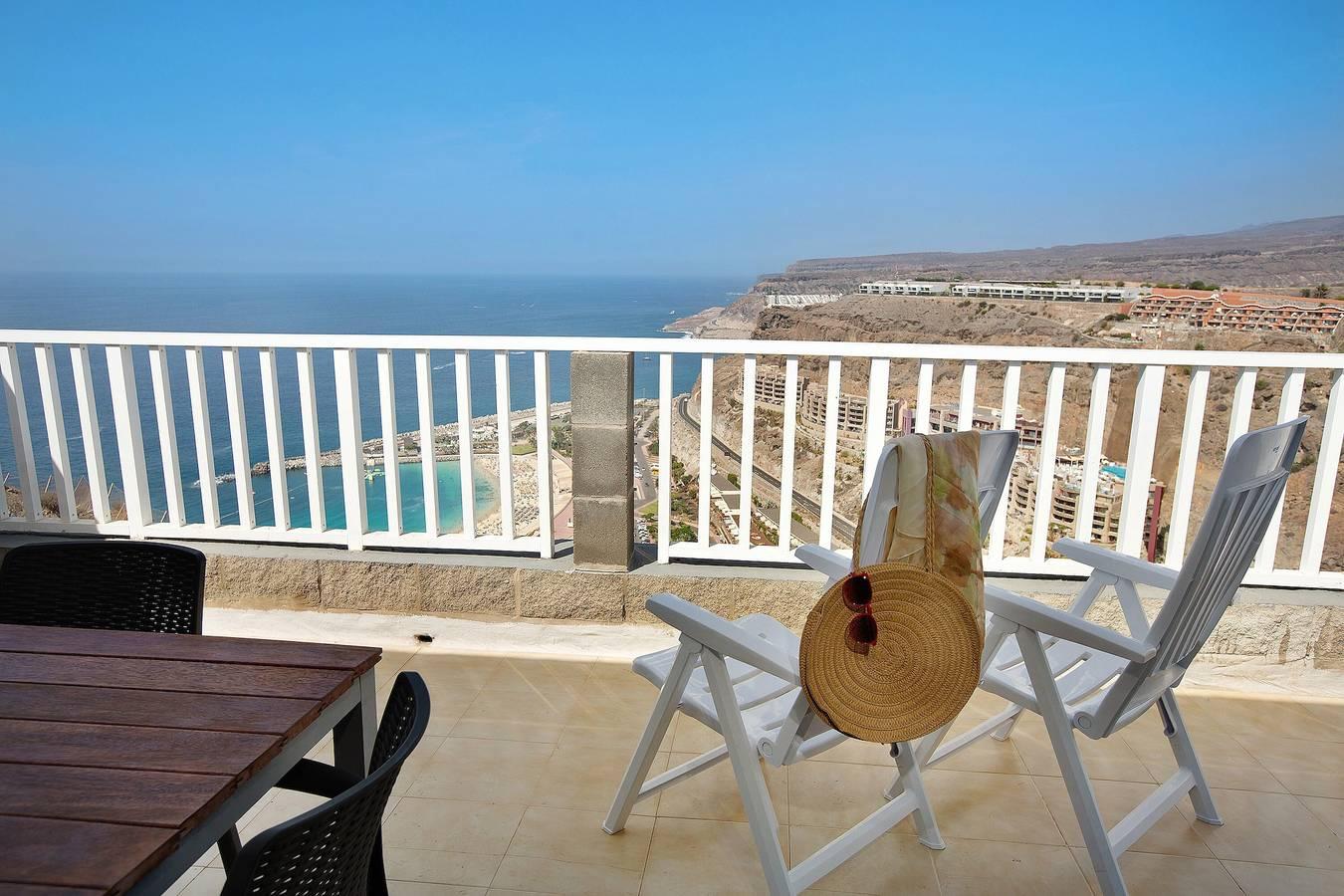Balcón de Amadores 2 - Uitzicht op zee in Playa de Amadores, Mogán, Spanje voor 3 personen foto 21