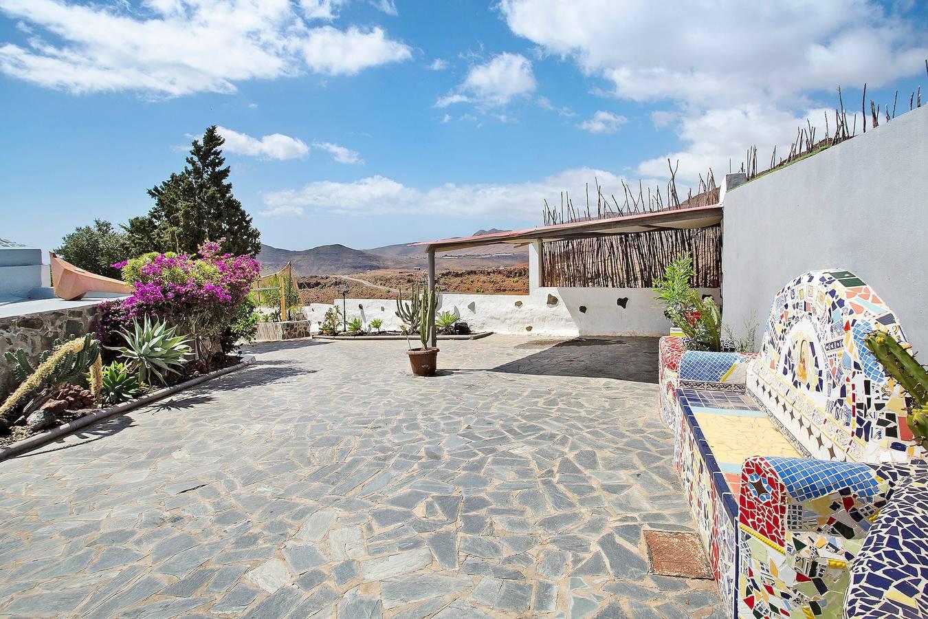 Finca Fani 2 met zeezicht, bergzicht, gedeeld zwembad, terras in Agüimes, East Gran Canaria, Spanje voor 3 personen foto 23