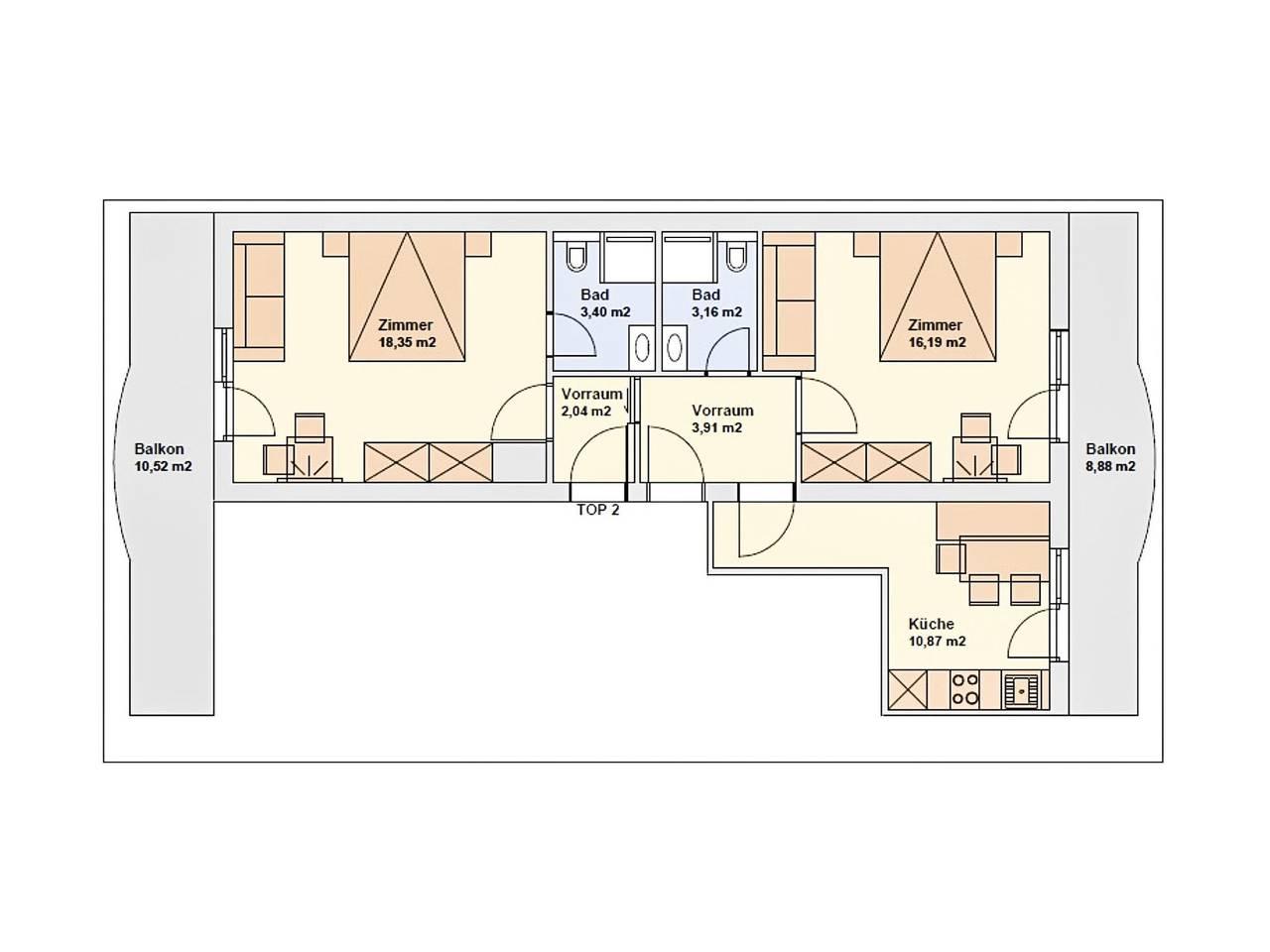 Vakantieappartement in Zillertal, Oostenrijk voor 4 personen foto 15