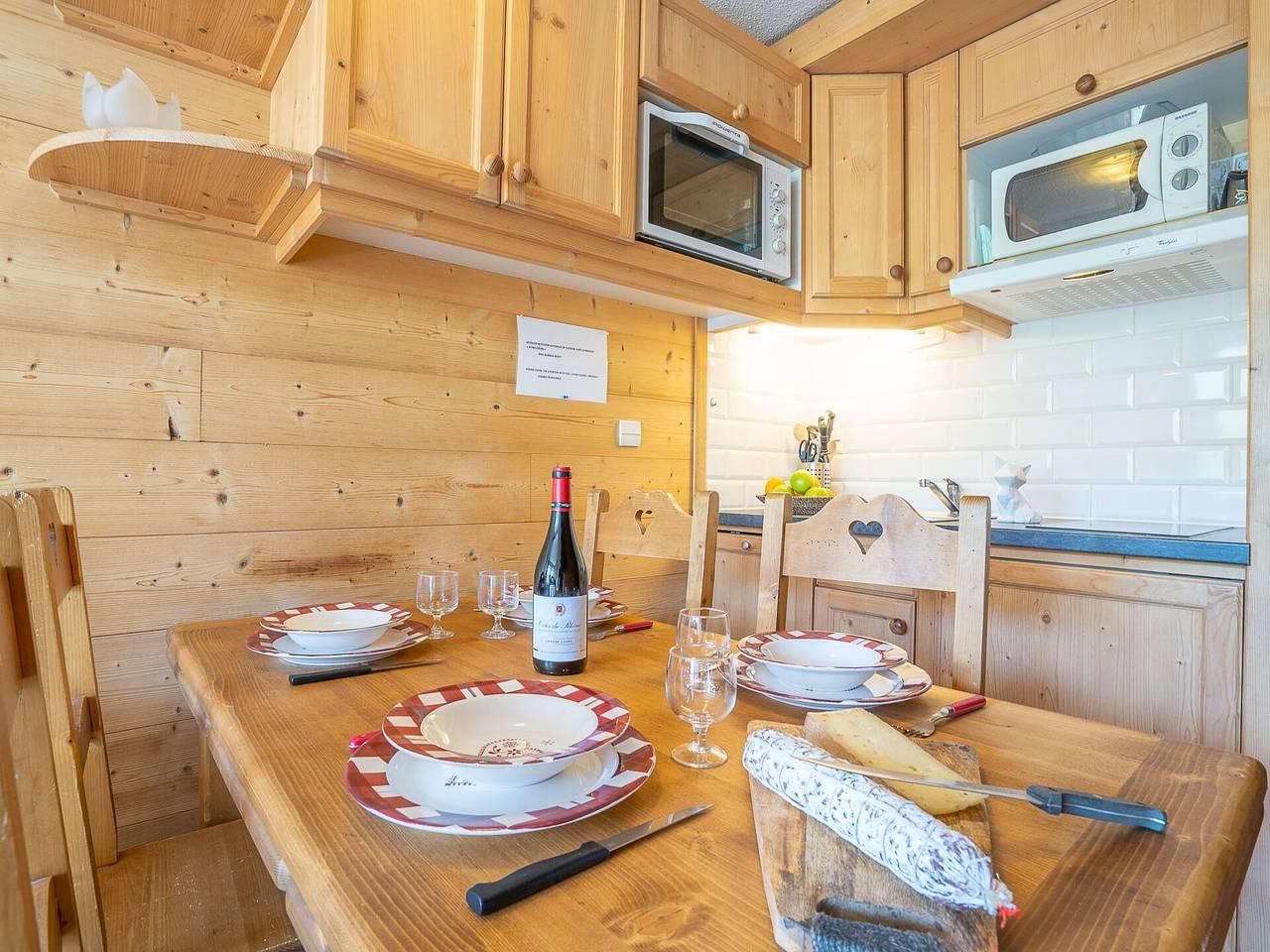 Val Thorens 350 - Lauzières 307 350.3 in Val Thorens, Massif de la Vanoise, Frankrijk voor 4 personen foto 23
