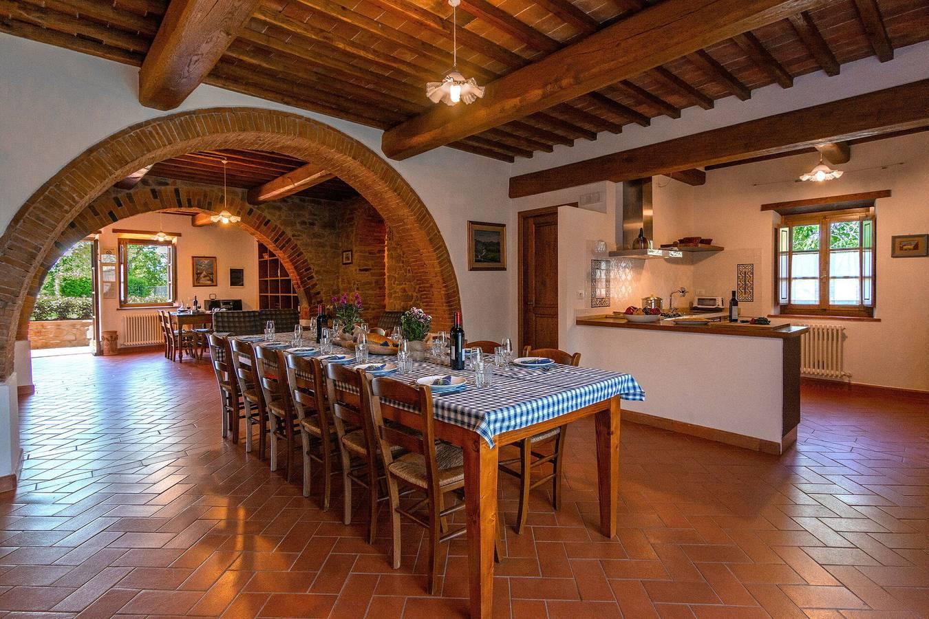 Villa Il Prato in Bucine (Gemeinde), Chianti, Italië voor 17 personen foto 22
