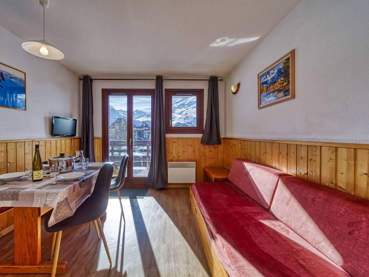 Les Menuires 650 - Balcons D'Olympie 323 - B in Les Menuires, Saint-Martin-de-Belleville, Frankrijk voor 4 personen foto 19