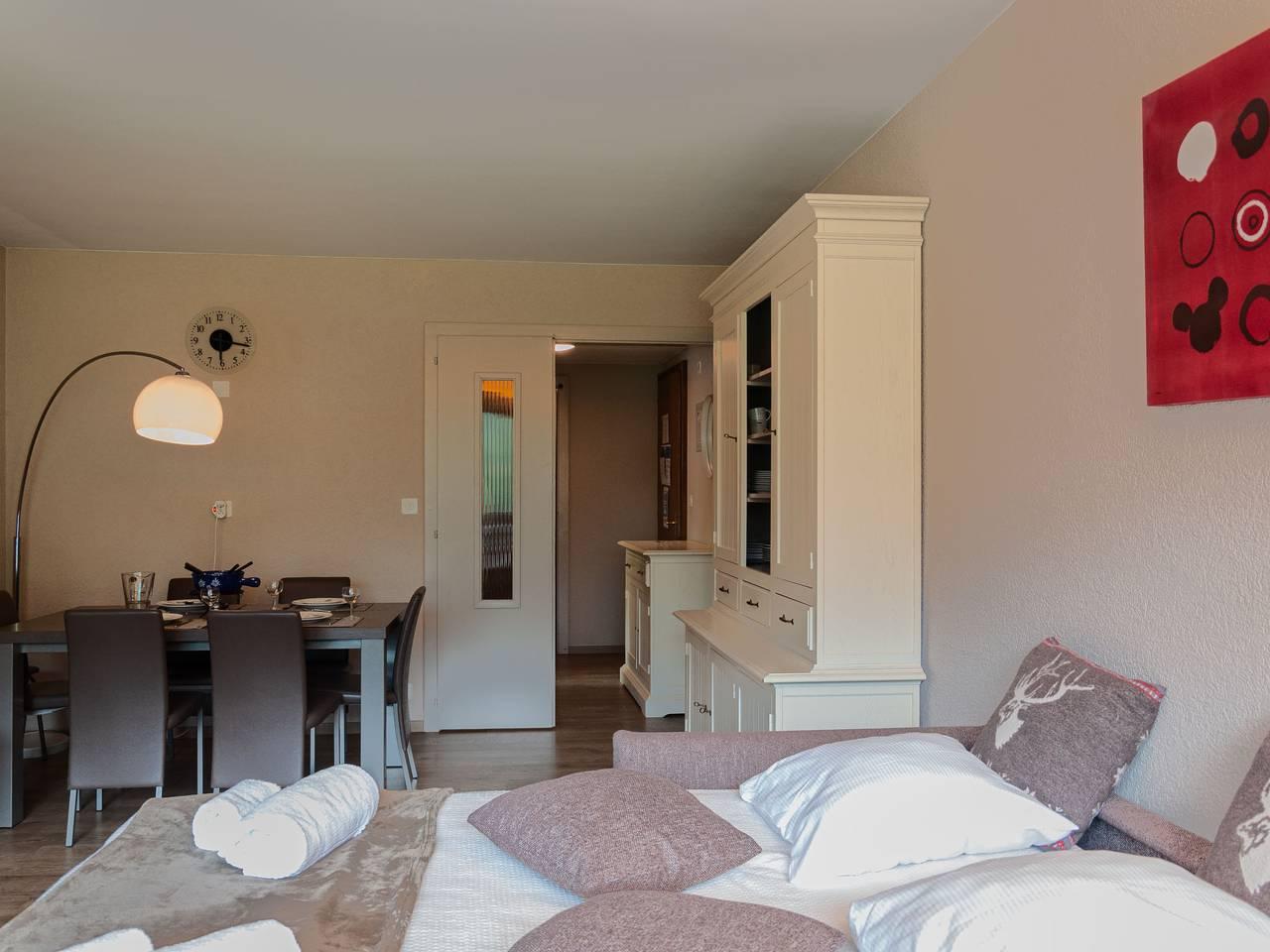 Rosablanche met 1 slaapkamer en sauna in Sornard (Nendaz), Nendaz, Zwitserland voor 4 personen foto 11