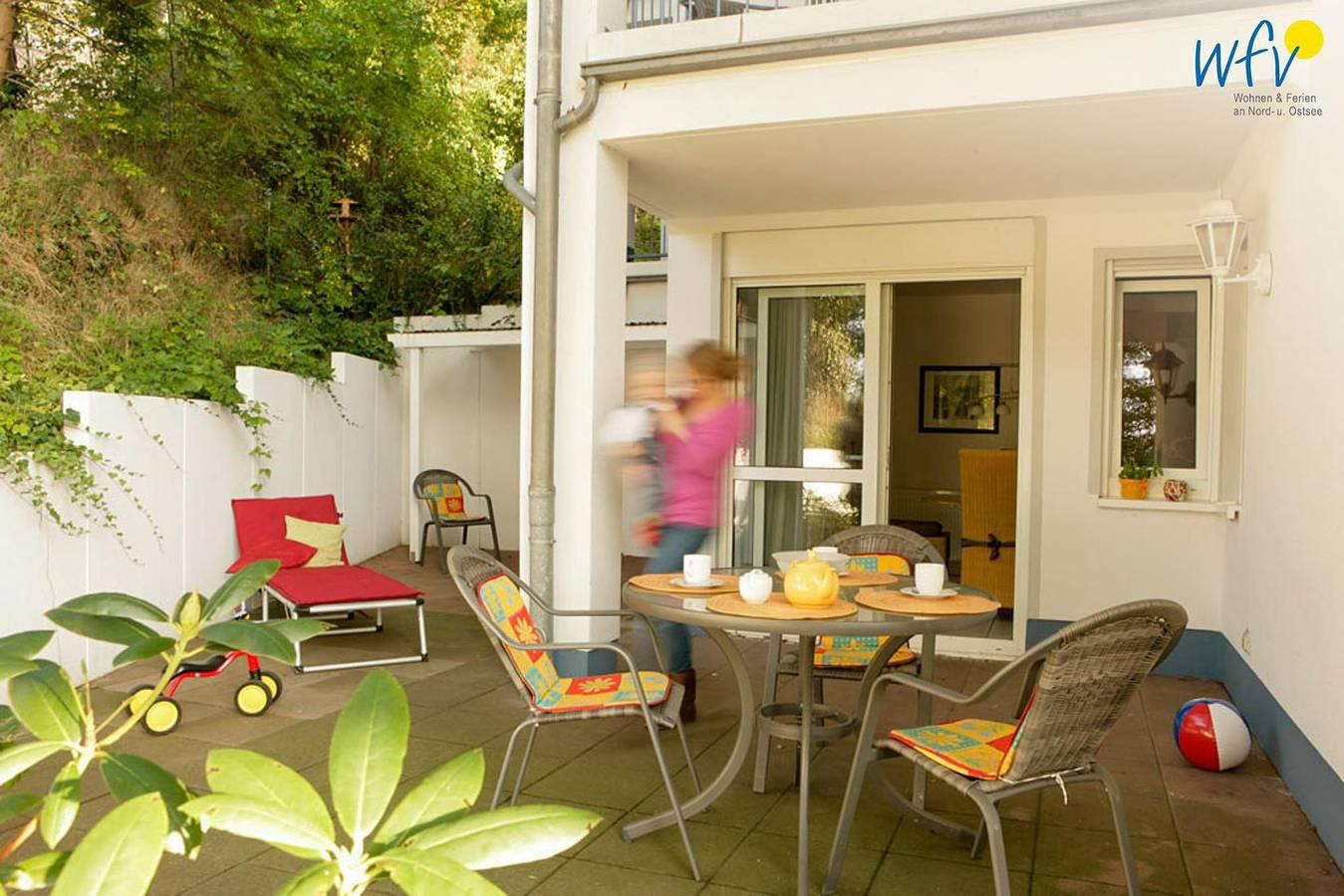 Vakantieappartement met 1 slaapkamer en terras in Binz, Rügen, Duitsland voor 4 personen foto 18