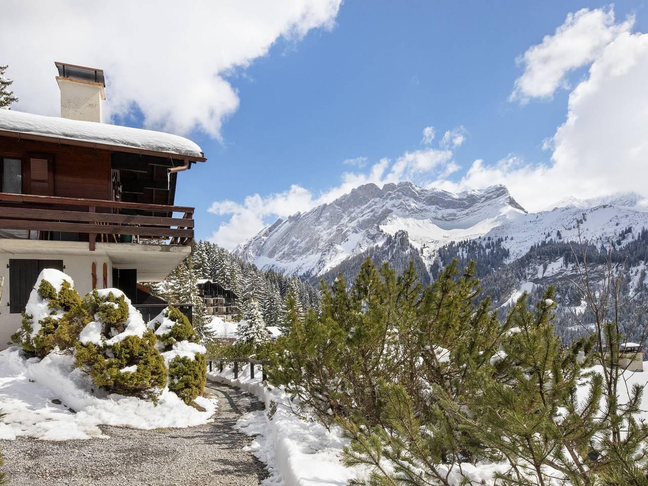 Vakantieappartement met binnenzwembad en zwembad in Gryon, Alpes Vaudoises, Zwitserland voor 6 personen foto 24