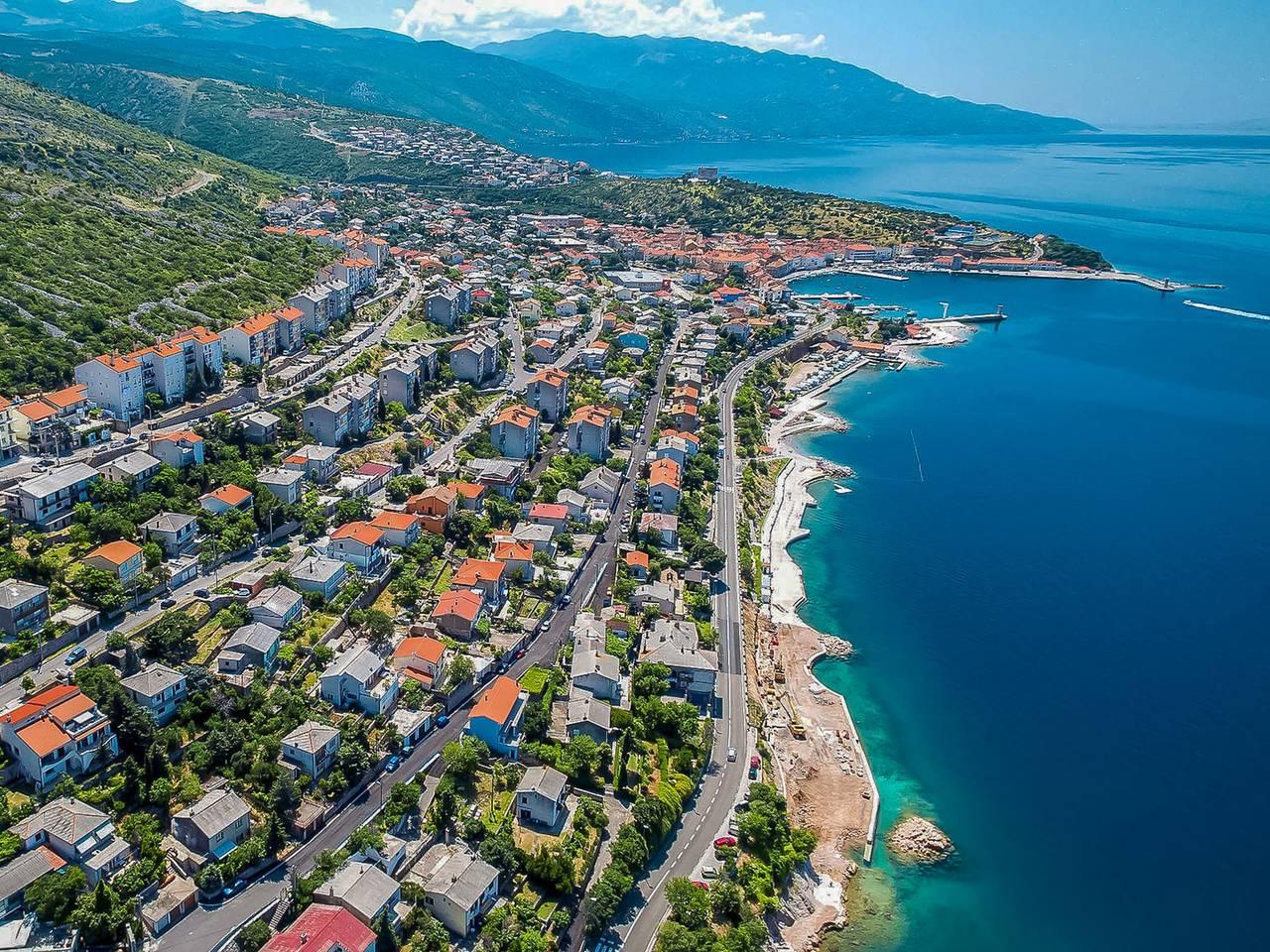 Vakantieappartement met zeezicht en airconditioning in Senj, Kvarn vasteland, Kroatië voor 3 personen foto 24