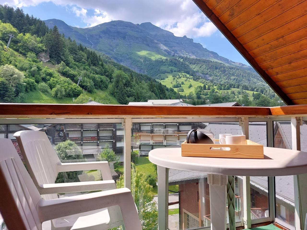Les Combettes D et E in Les Contamines-Montjoie, Pays du Mont-Blanc, Frankrijk voor 4 personen