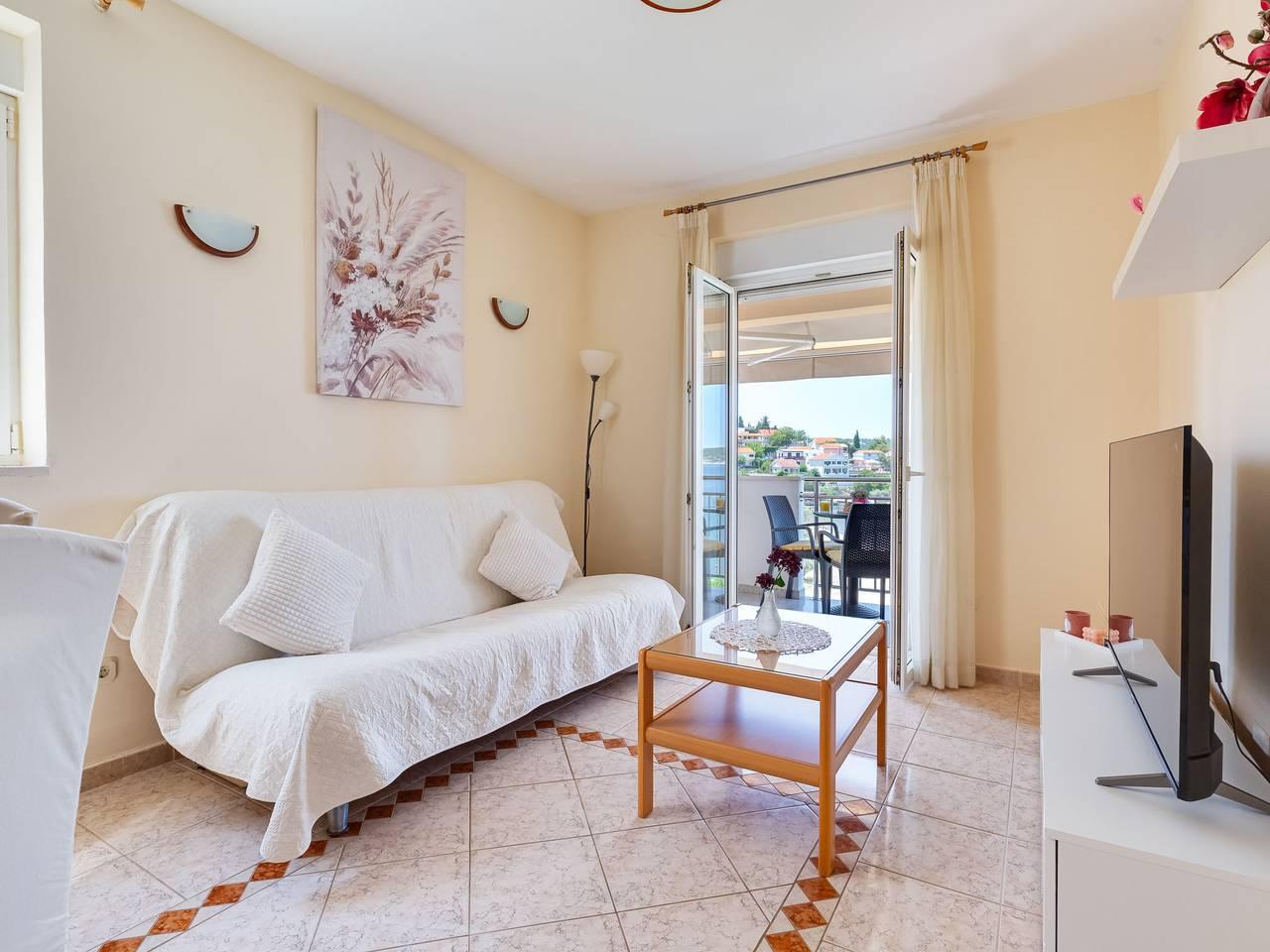 Vakantieappartement met zeezicht en airconditioning in Obrovac, Zadar, Kroatië voor 3 personen foto 21