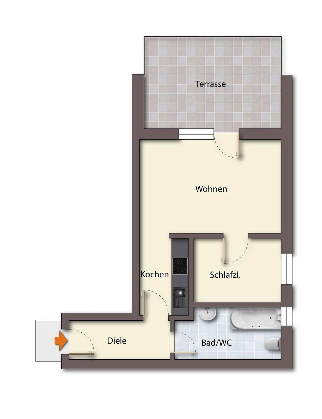 Vakantieappartement in Dornum, Duitsland voor 2 personen foto 15