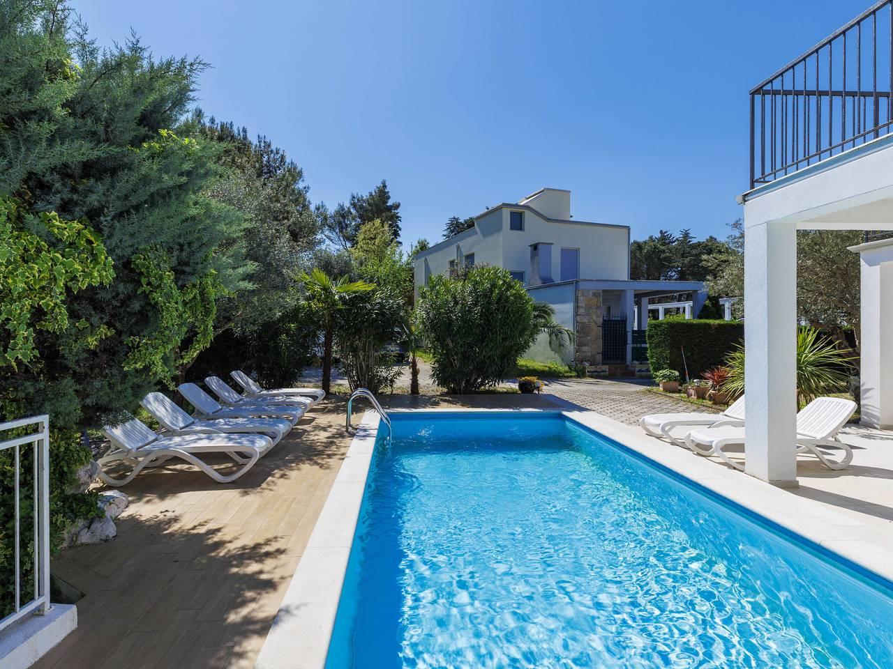 Vakantieappartement met zwembad en speeltuin en 2 slaapkamers en terras in Umag, Kroatië voor 4 personen foto 21