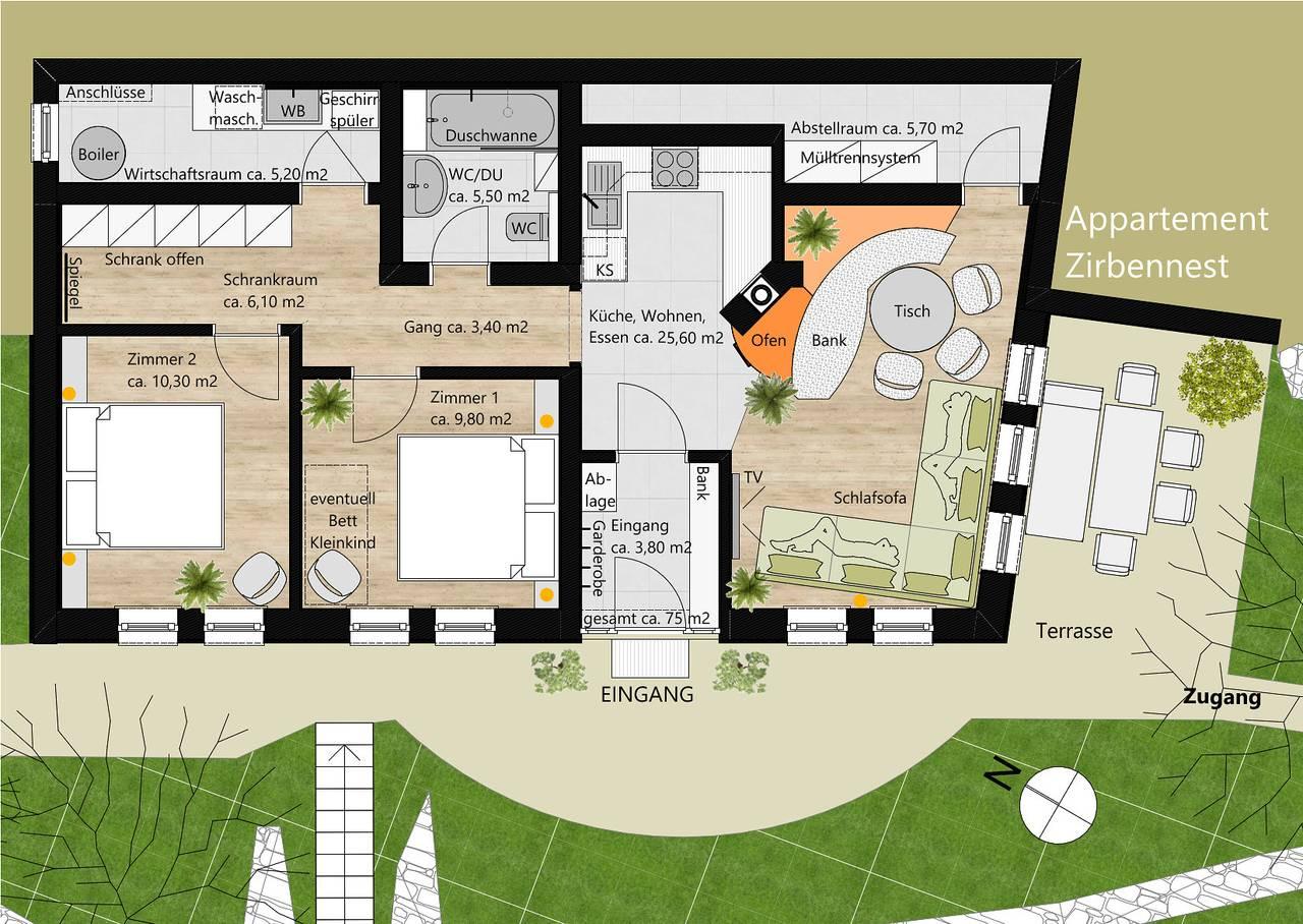 Vakantieappartement in Itter foto 17