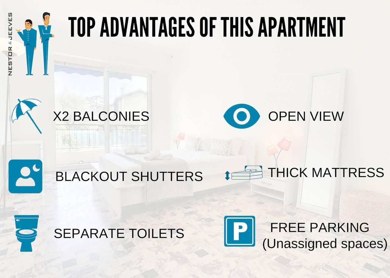 Vakantieappartement in Nice, Frankrijk voor 2 personen foto 4