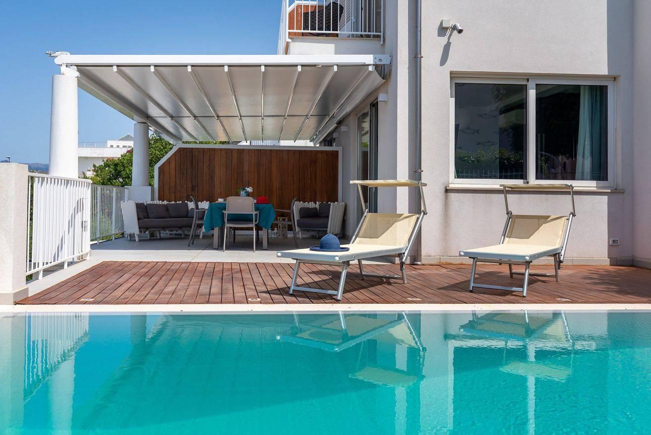 Villa met balkon/terras in Scafa (Capo d'Orlando), Capo d'Orlando, Italië voor 4 personen foto 23