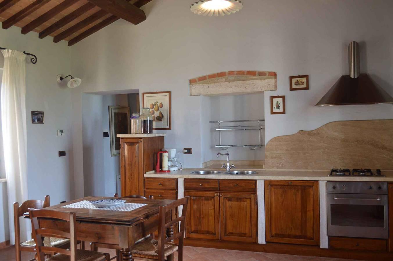 Vakantieappartement met zwembad en wifi in Asciano, Italië voor 4 personen foto 21