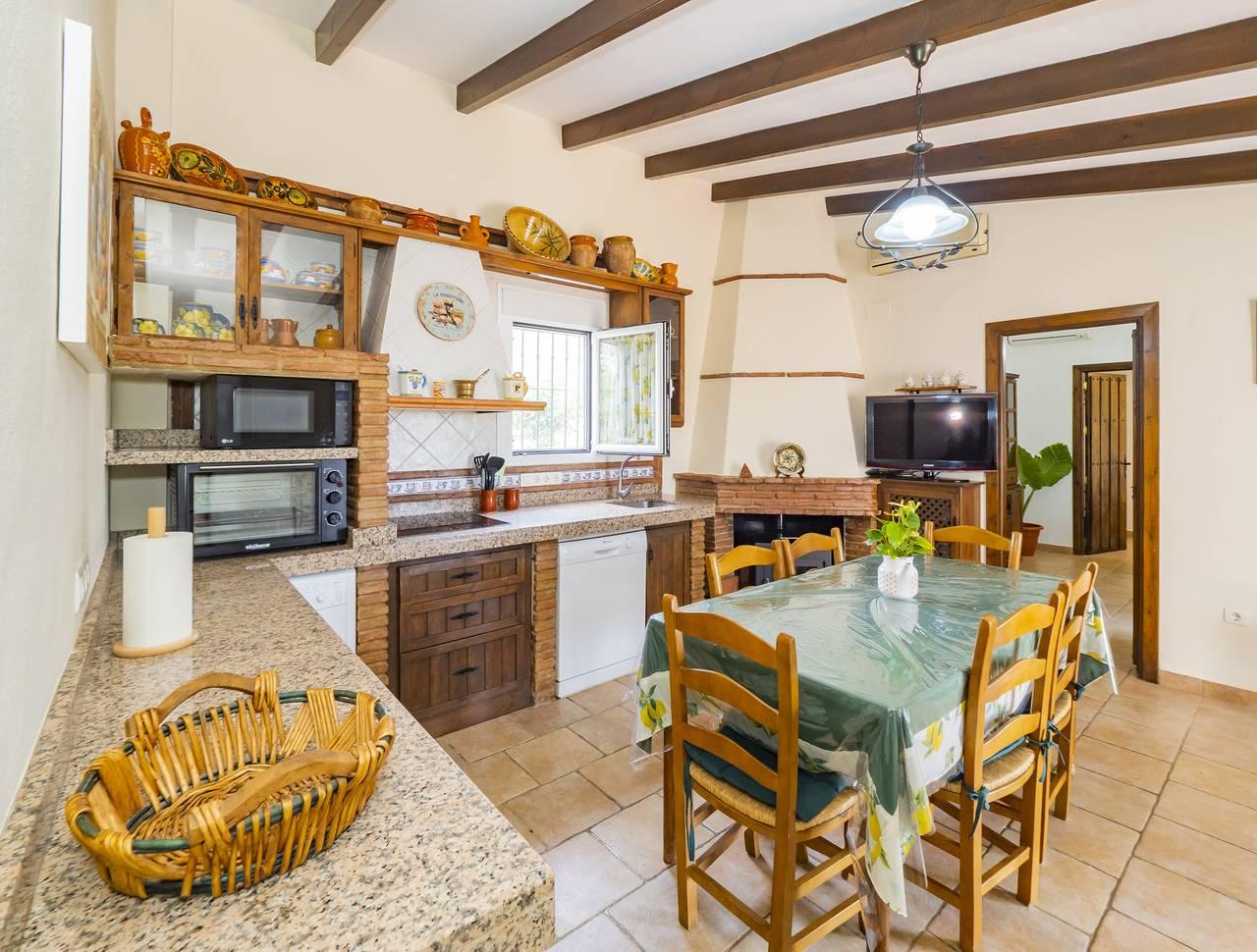 Cubo's Casa Palmar de la Zarza in Pizarra, Málaga Provincie, Spanje voor 8 personen foto 21