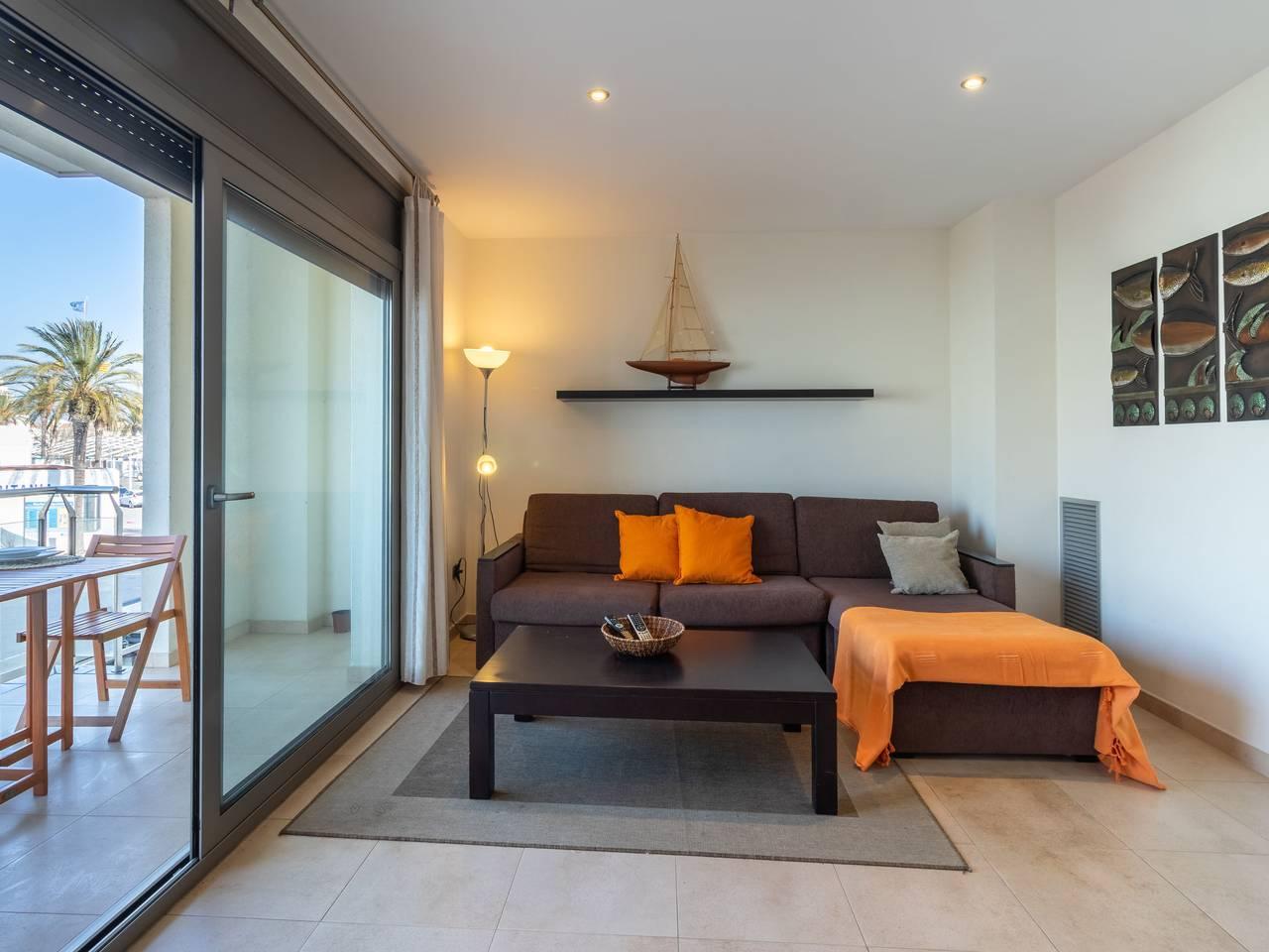 Del Port met 63 m², 1 slaapkamer en terras in Empuriabrava, Upper Empordà, Spanje voor 4 personen foto 7