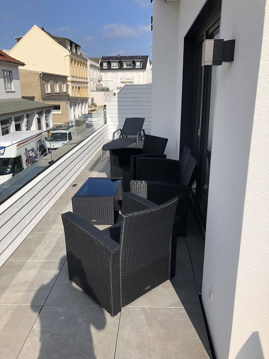 Hochwertige 3-Raum-Wohnung mit gr. Dachterrasse, Norderney in Norderney, Duitsland voor 4 personen foto 21