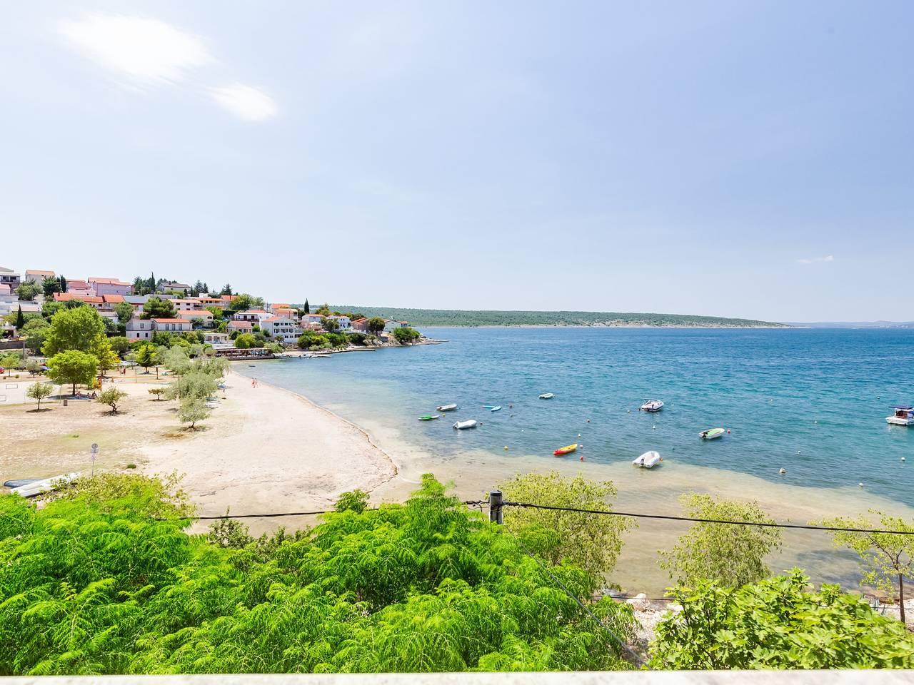 Vakantieappartement met zeezicht en airconditioning in Obrovac, Zadar, Kroatië voor 3 personen foto 21