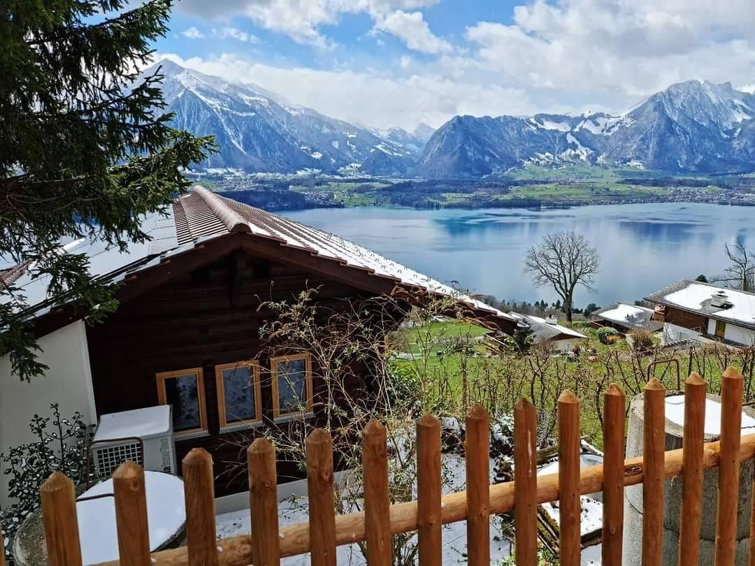 Chalet met whirlpool in Sigriswil, Meer van Thun, Zwitserland voor 4 personen foto 25