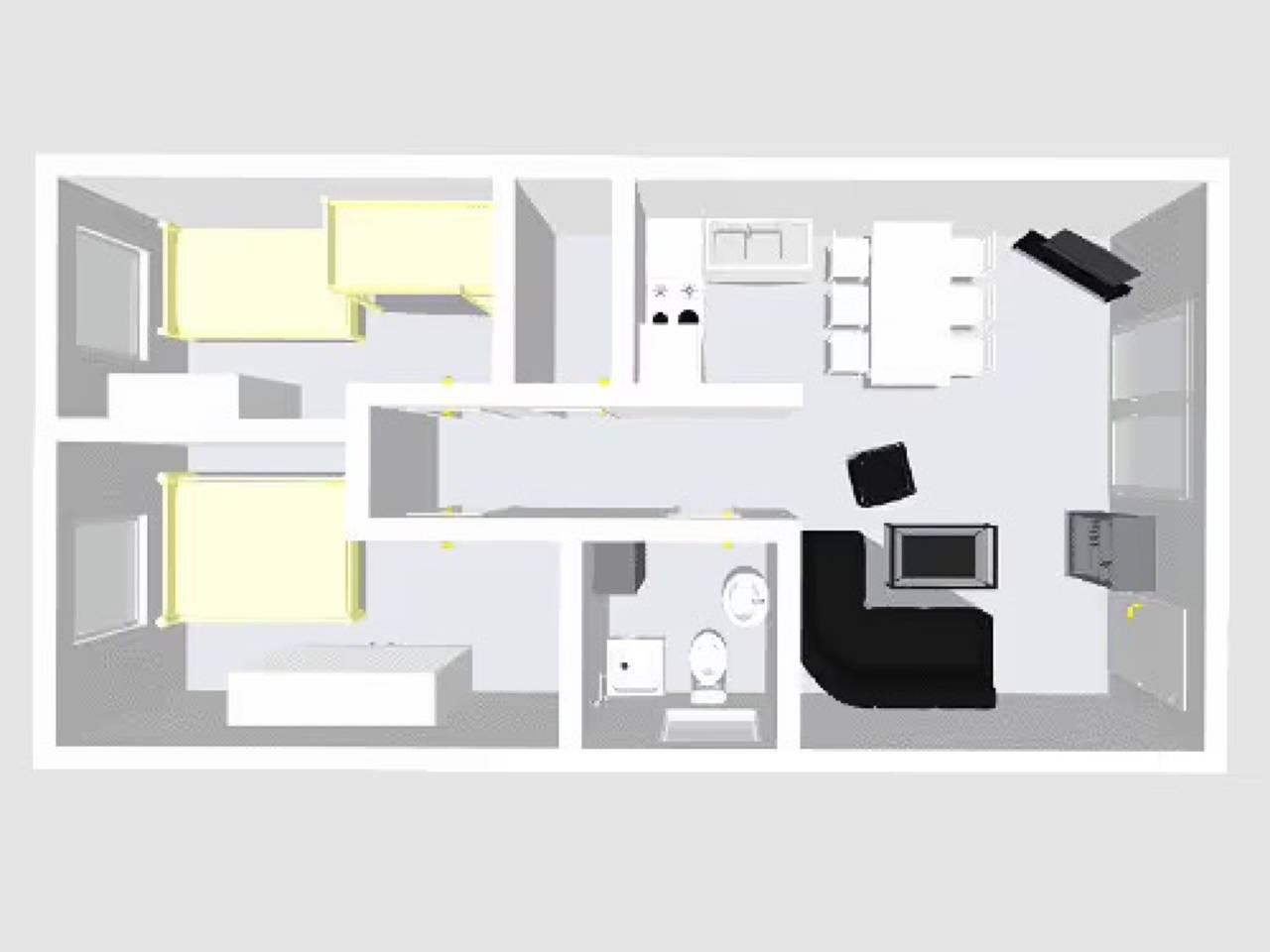 Appartement 'Haus Hügel - Wohnung 1' met Privé Terras en Wifi in Ostseebad Binz, Binz, Duitsland voor 6 personen foto 24