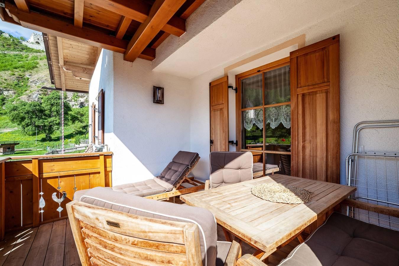 Vakantie Appartement "Hof am Schloss in Montechiaro - Lichtenberg, Prad am Stilfser Joch, Italië voor 7 personen foto 19