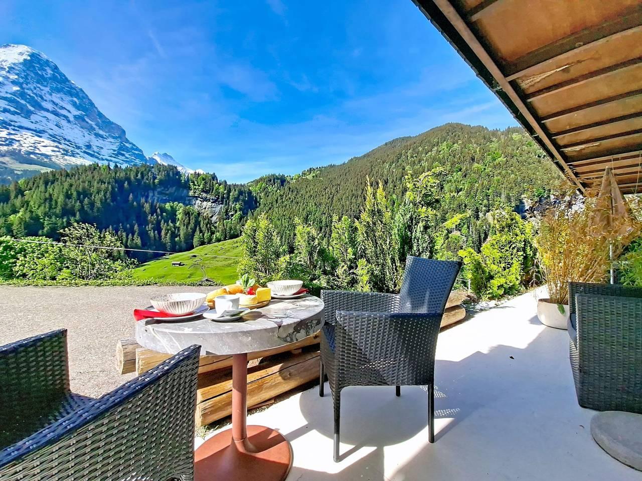 Chalet Auf dem Vogelstein in Schwendi b. Grindelwald, Grindelwald, Zwitserland voor 2 personen foto 13