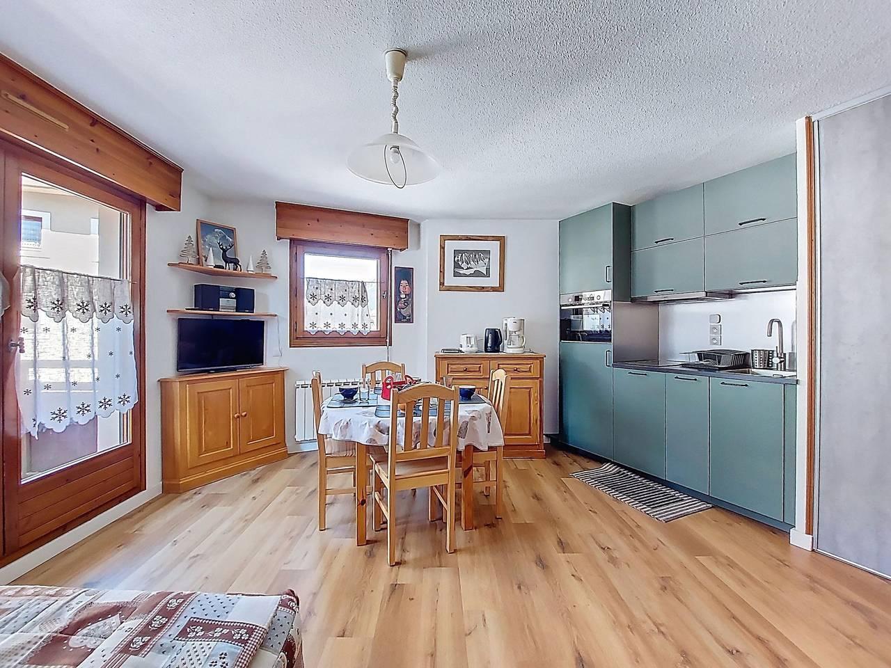 L'Espace Montagne met 1 slaapkamer en balkon in Brevent-Flegere, Chamonix, Frankrijk voor 4 personen foto 15