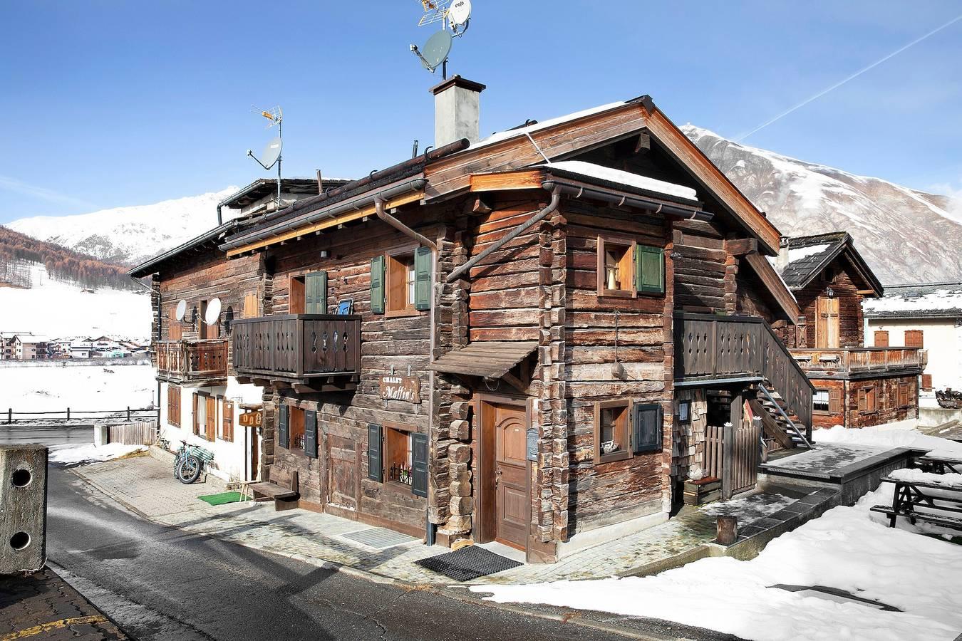 Appartement 'Chalet Maffins 2' met uitzicht op de bergen, balkon & in Livigno (Town), Livigno, Italië voor 6 personen foto 23