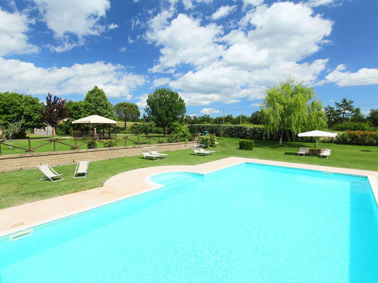 Vakantieappartement met zwembad in Acquapendente, Parco di Monte Peglia e Selva di Meana, Italië voor 6 personen foto 16
