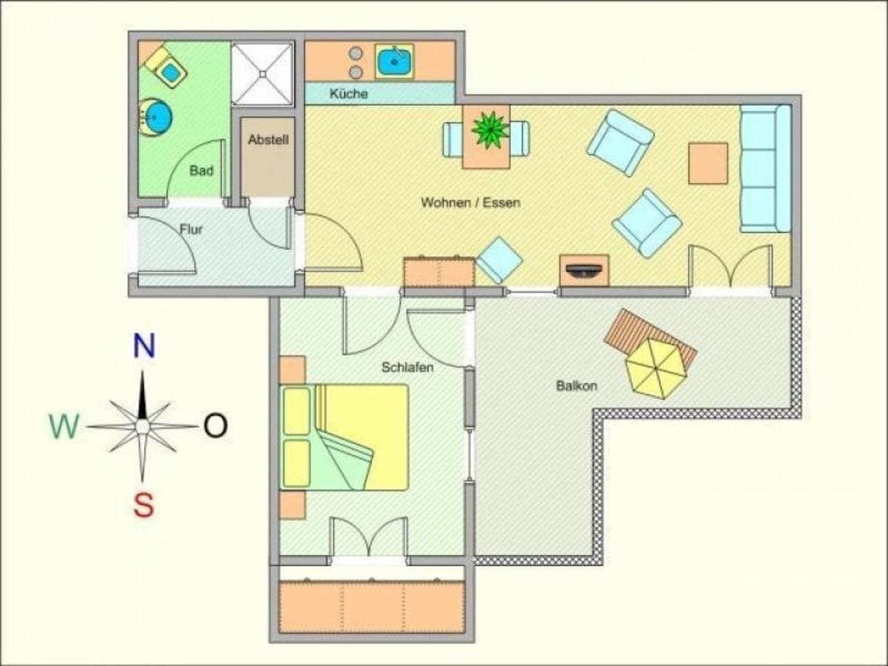 Residenz Seestern - Wohnung 7 / 931 in Kühlungsborn Weststrand, Kühlungsborn, Duitsland voor 2 personen foto 21